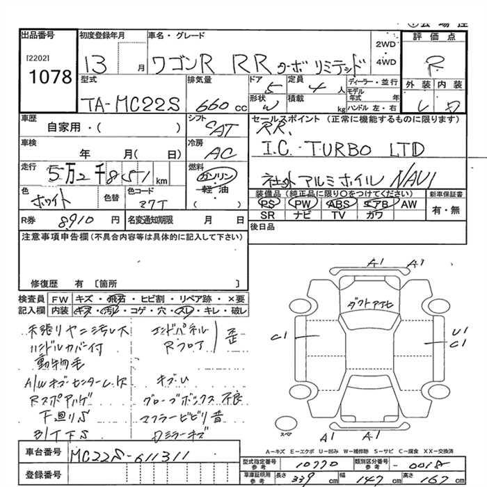 SUZUKI WAGON R