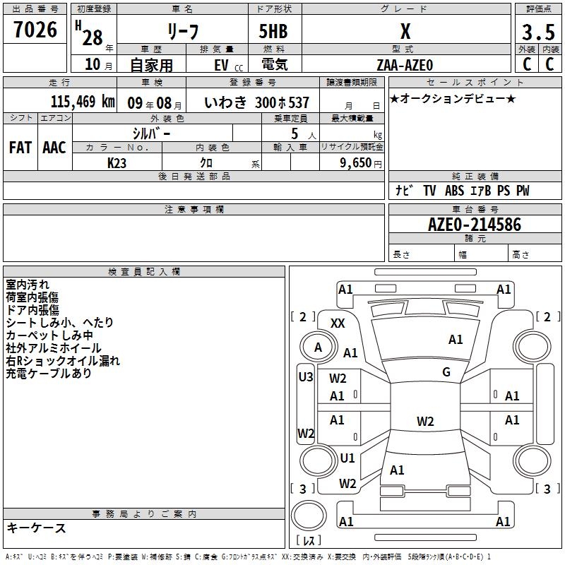 NISSAN LEAF