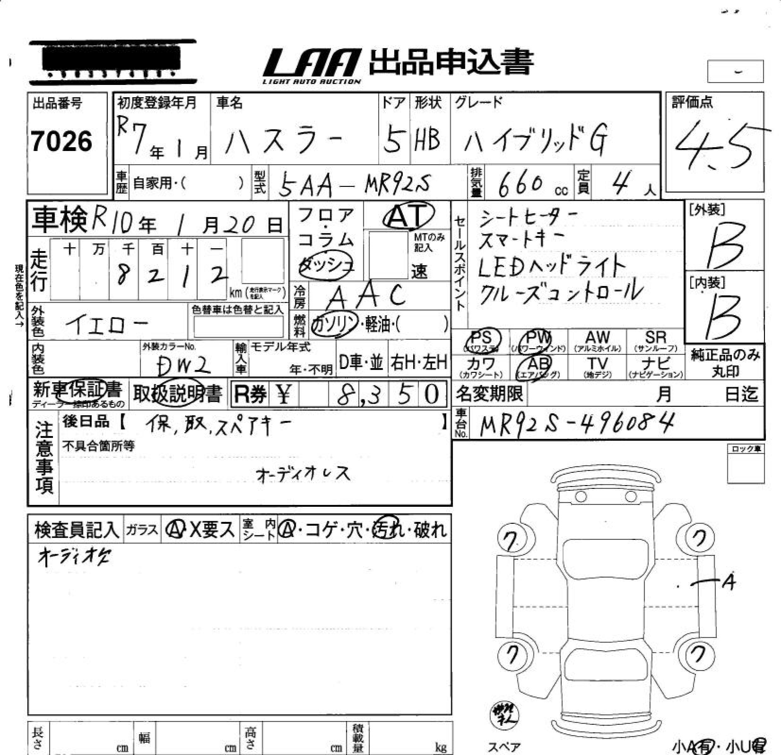 SUZUKI HUSTLER