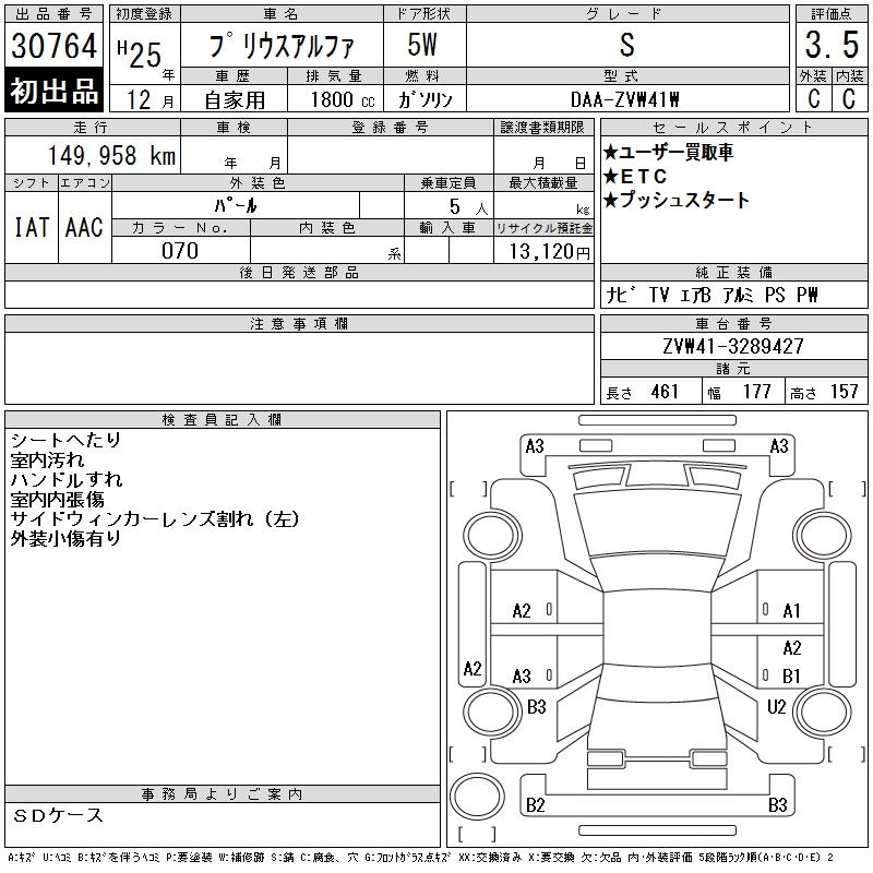 TOYOTA PRIUS ALPHA