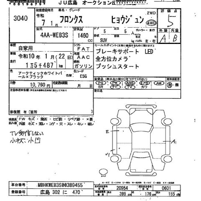 SUZUKI FRONX