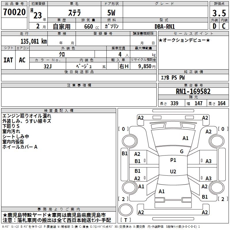 SUBARU STELLA