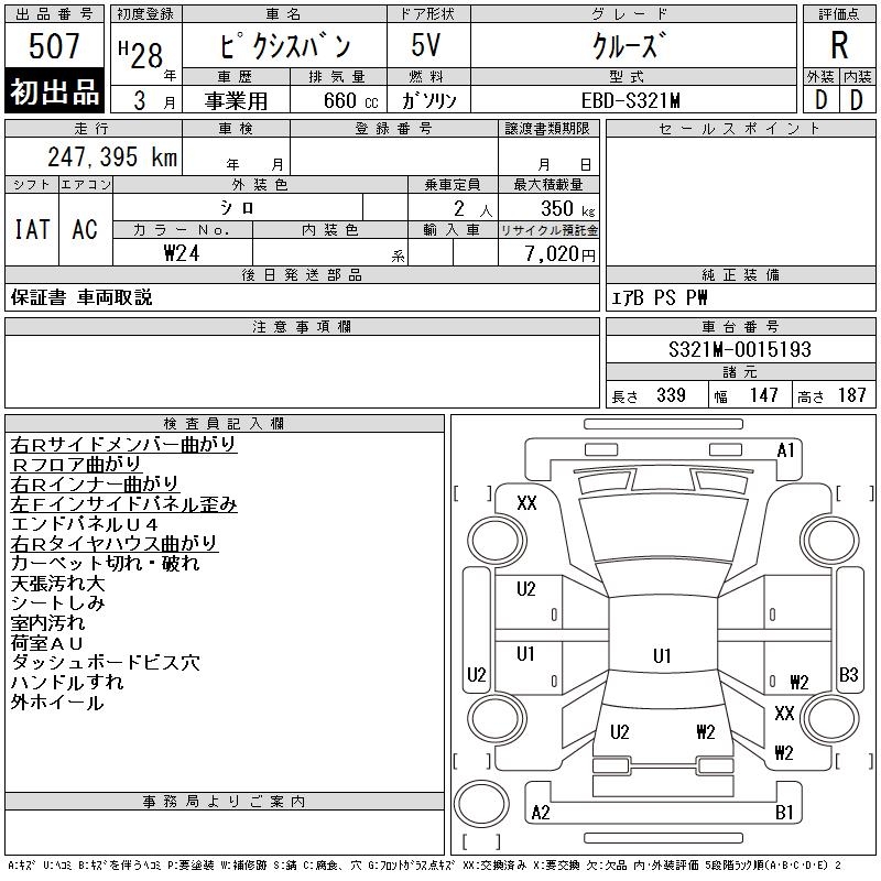 TOYOTA PIXIS VAN