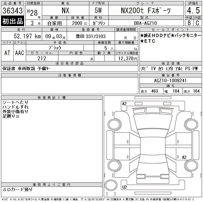 LEXUS NX200T