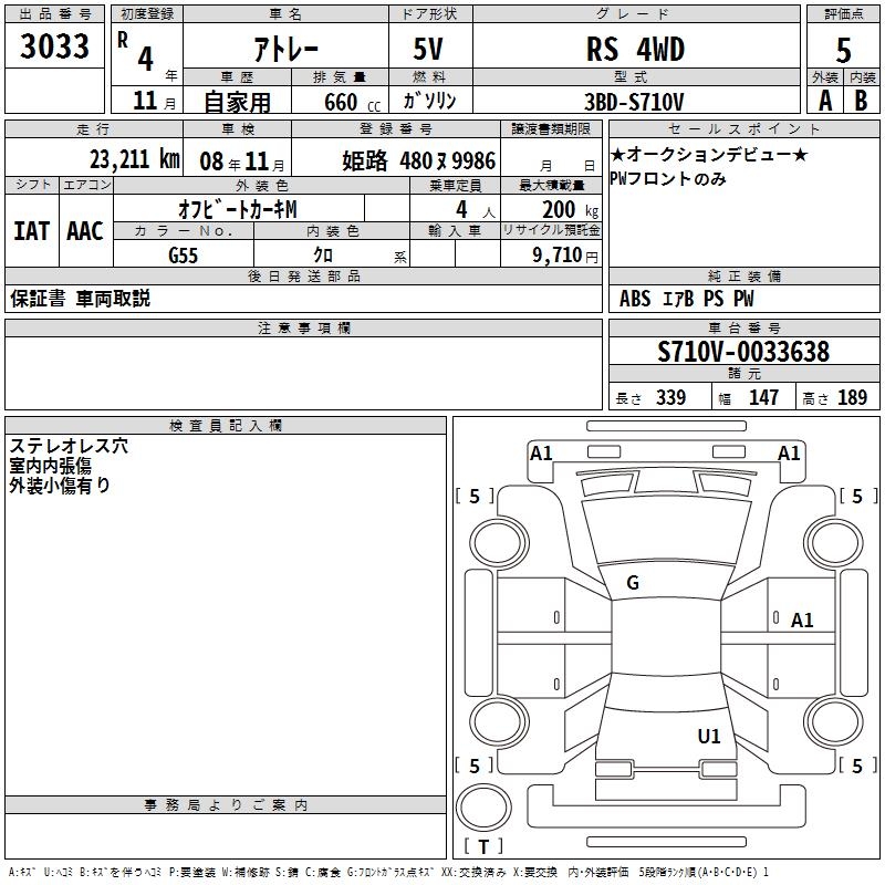 DAIHATSU ATRAI