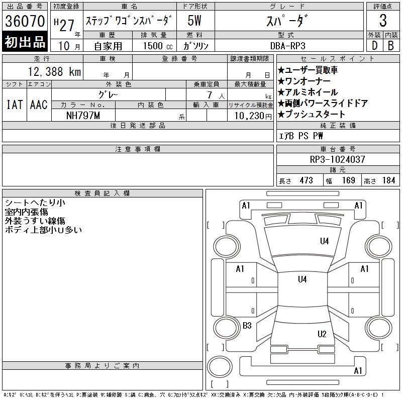 HONDA STEPWGN