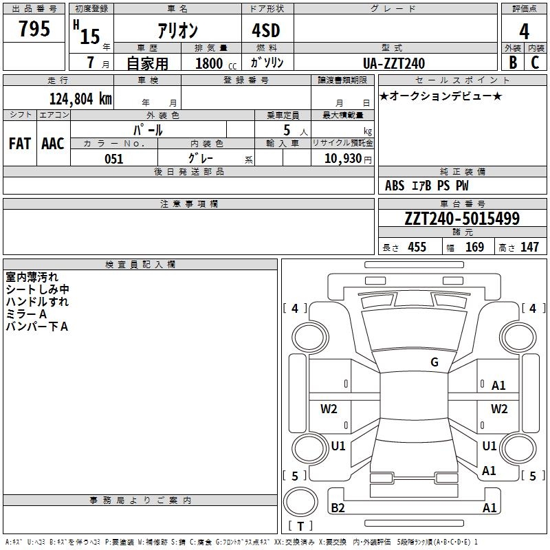 TOYOTA ALLION