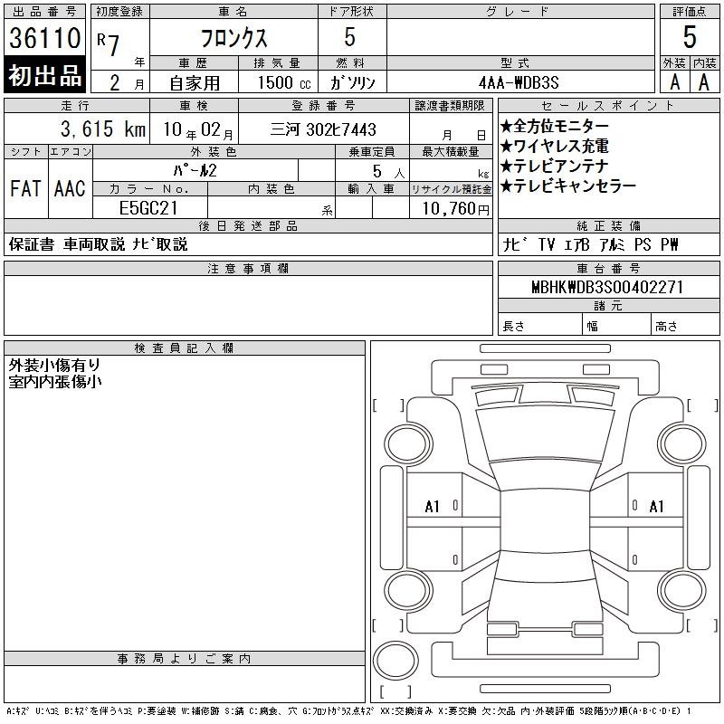 SUZUKI FRONX