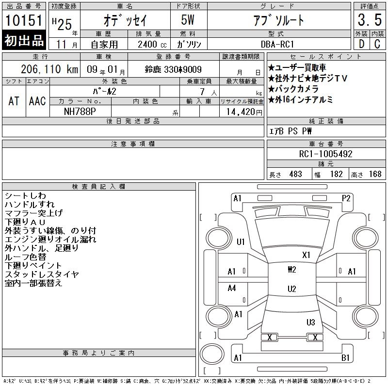 HONDA ODYSSEY