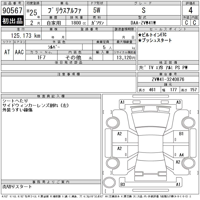 TOYOTA PRIUS ALPHA