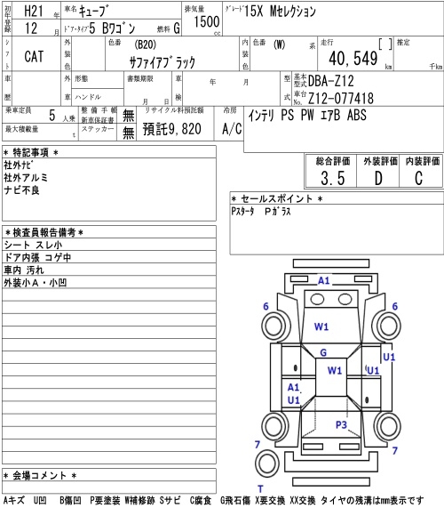 NISSAN CUBE