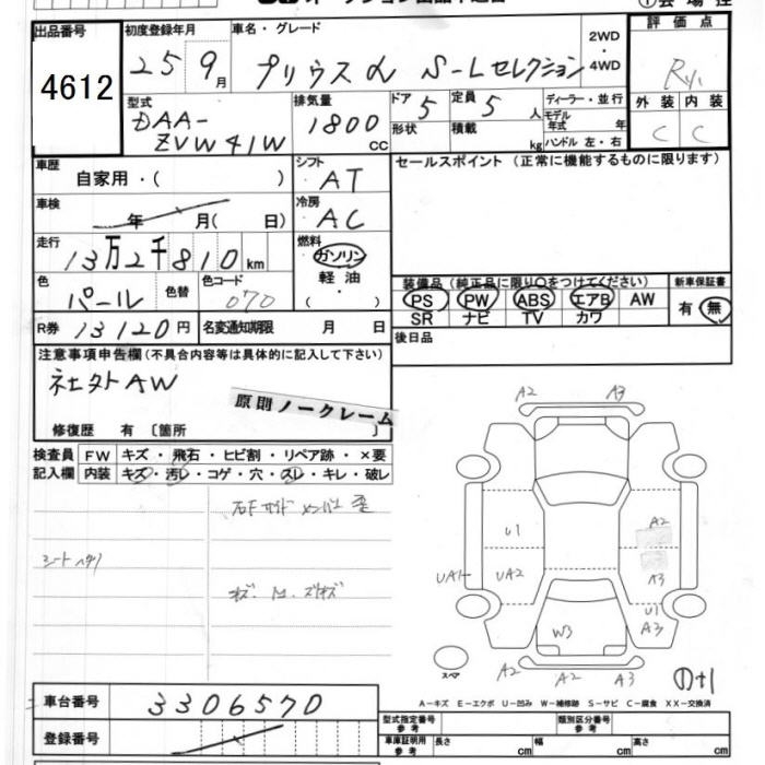 TOYOTA PRIUS ALPHA
