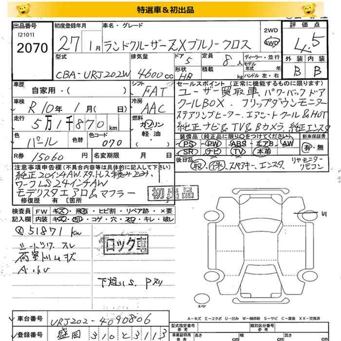 TOYOTA LAND CRUISER