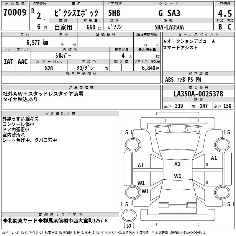 TOYOTA PIXIS EPOCH