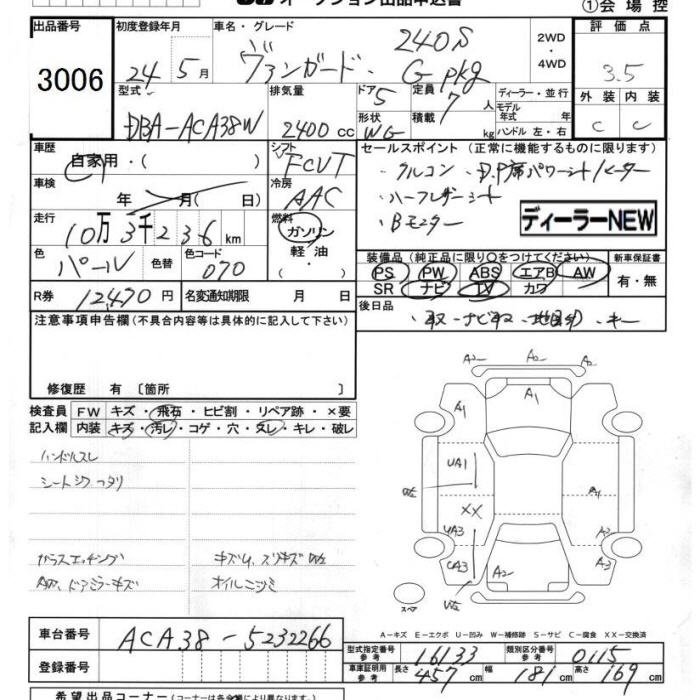 TOYOTA VANGUARD