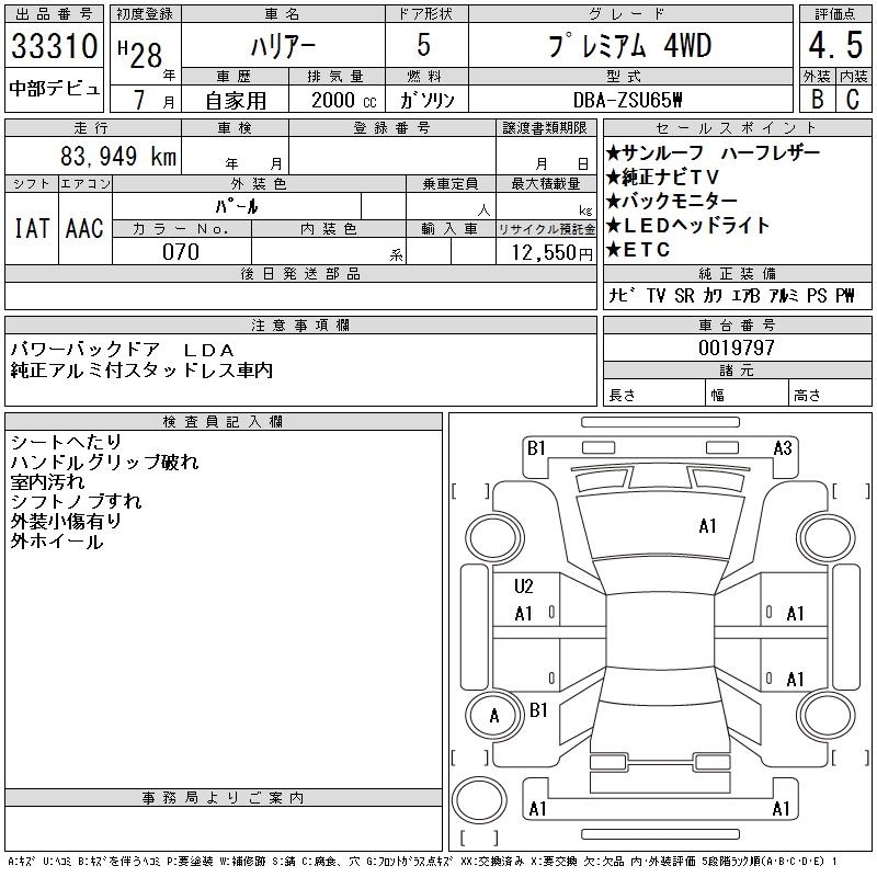 TOYOTA HARRIER