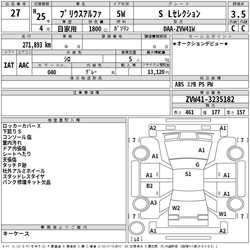 TOYOTA PRIUS ALPHA