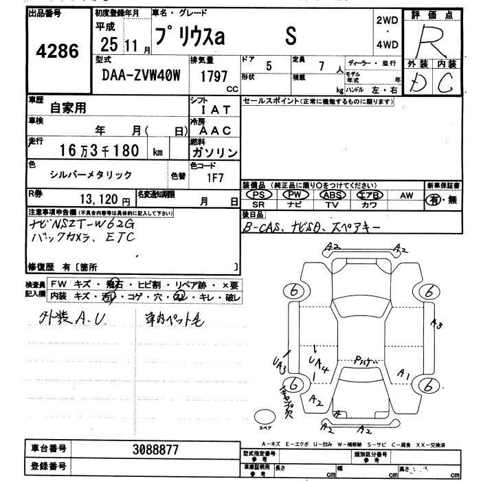 TOYOTA PRIUS ALPHA