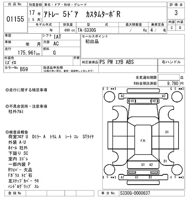 DAIHATSU ATRAI