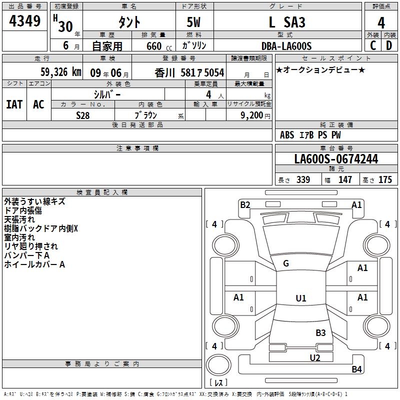 DAIHATSU TANTO