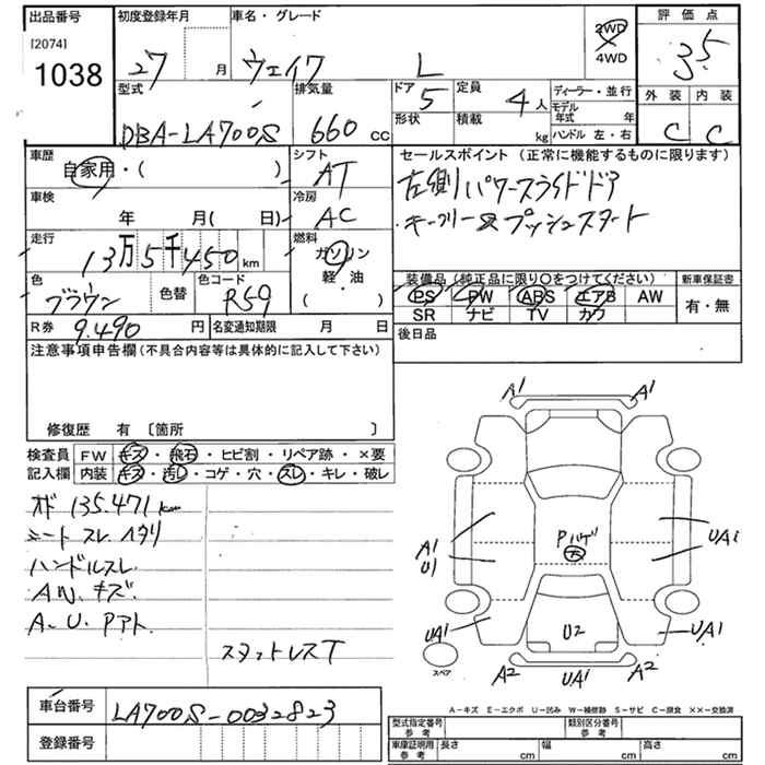 DAIHATSU WAKE