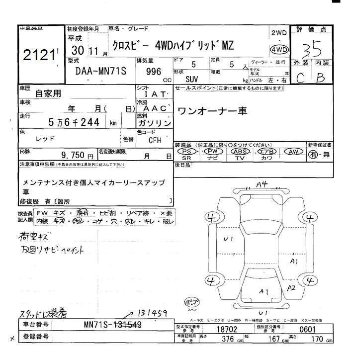 SUZUKI XBEE