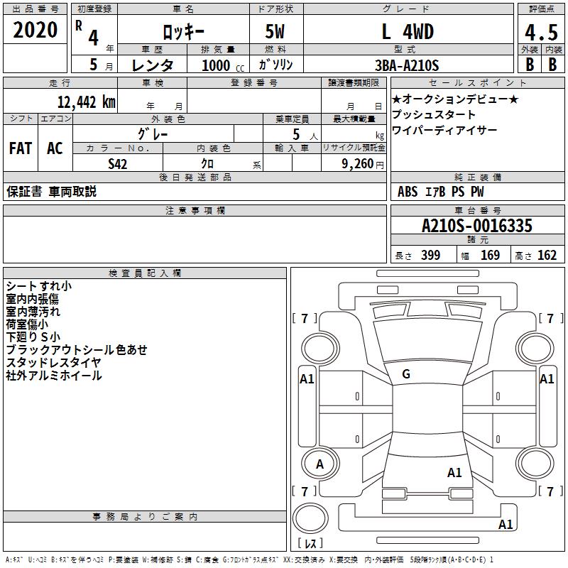 DAIHATSU ROCKY