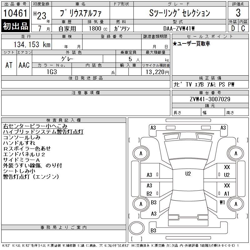 TOYOTA PRIUS ALPHA