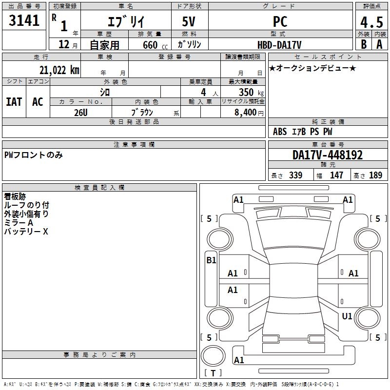 SUZUKI EVERY