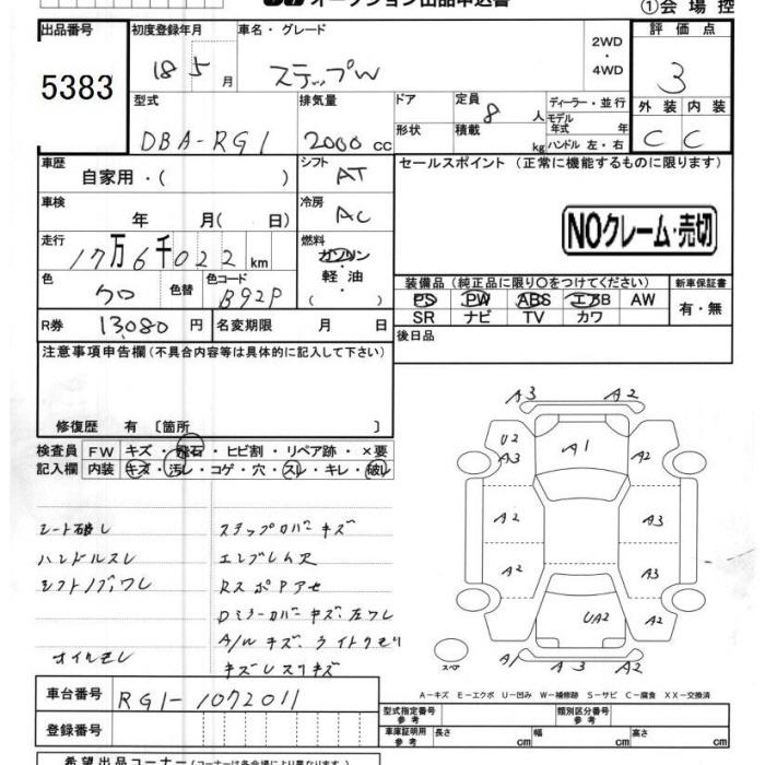 HONDA STEPWGN