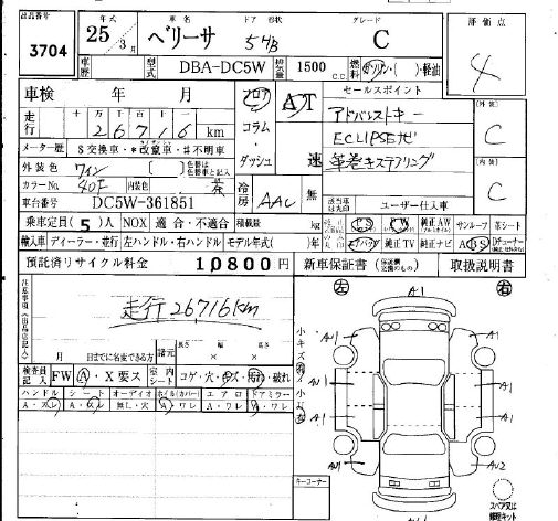 MAZDA VERISA