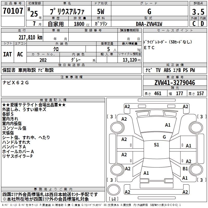 TOYOTA PRIUS ALPHA