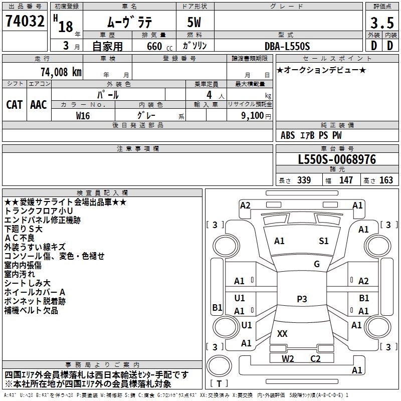 DAIHATSU MOVE LATTE