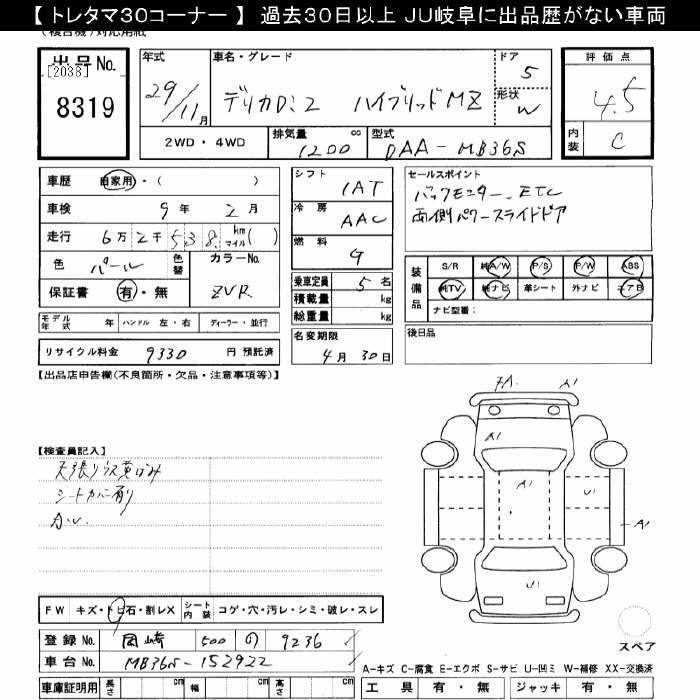 MITSUBISHI DELICA D:2
