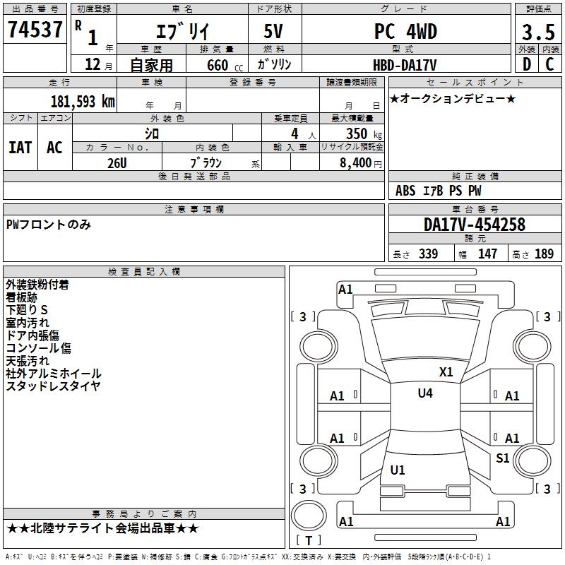 SUZUKI EVERY