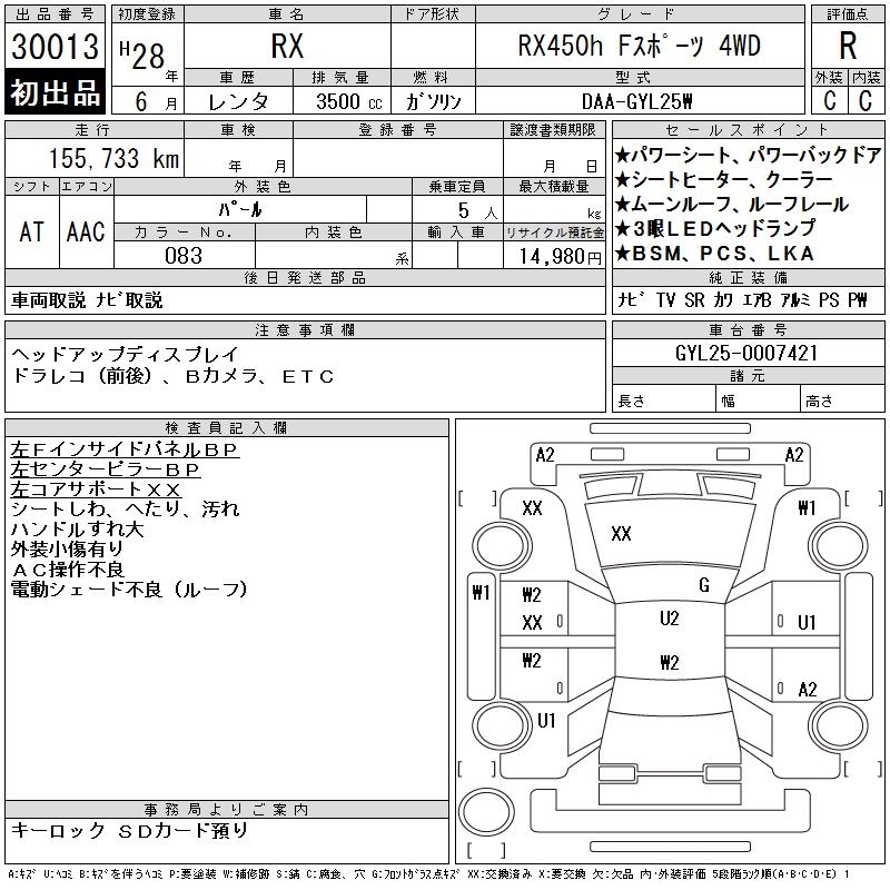 LEXUS RX450H