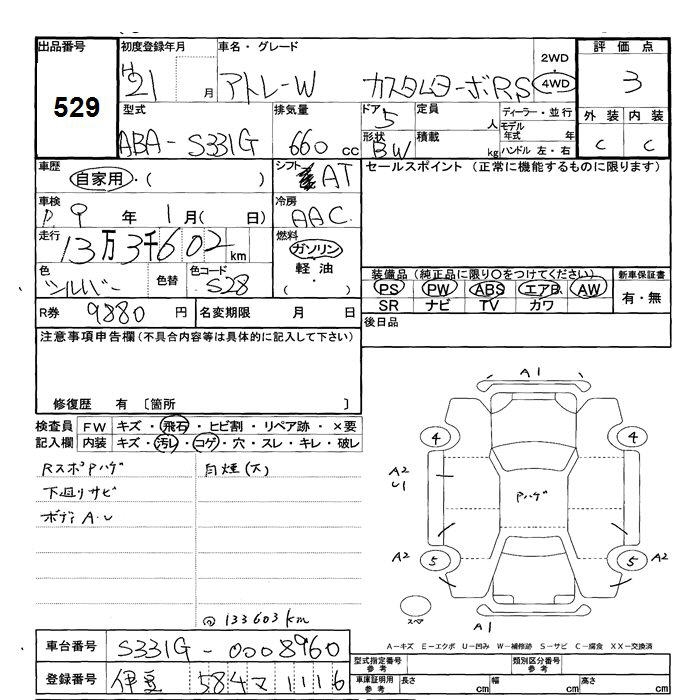 DAIHATSU ATRAI