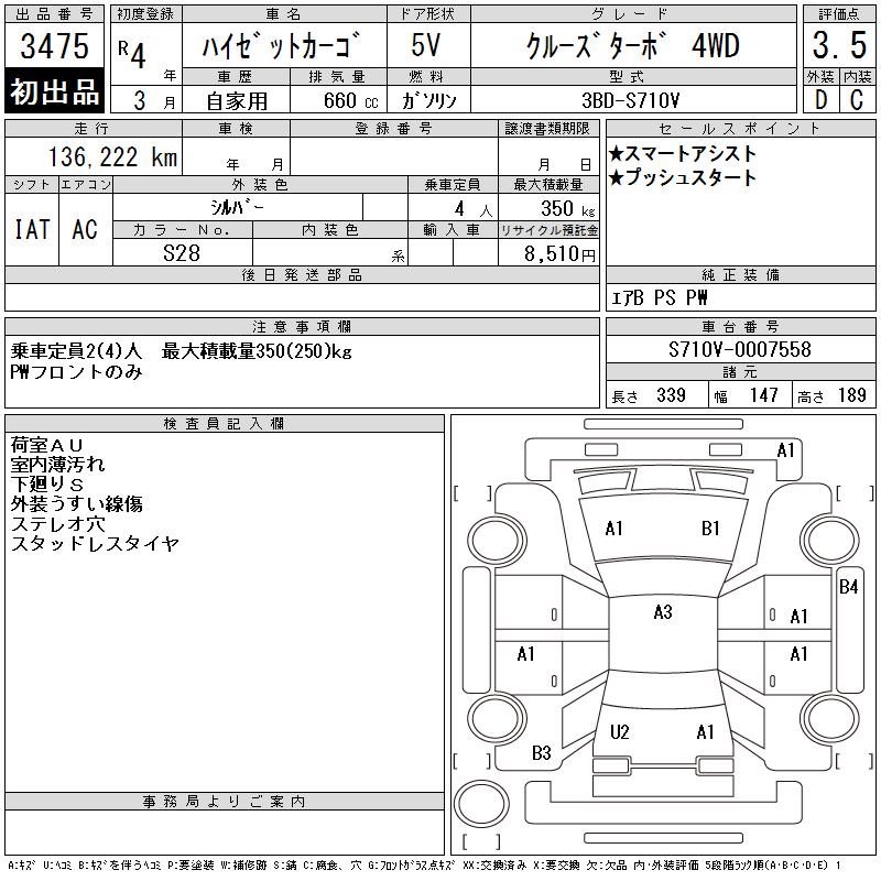 DAIHATSU ATRAI