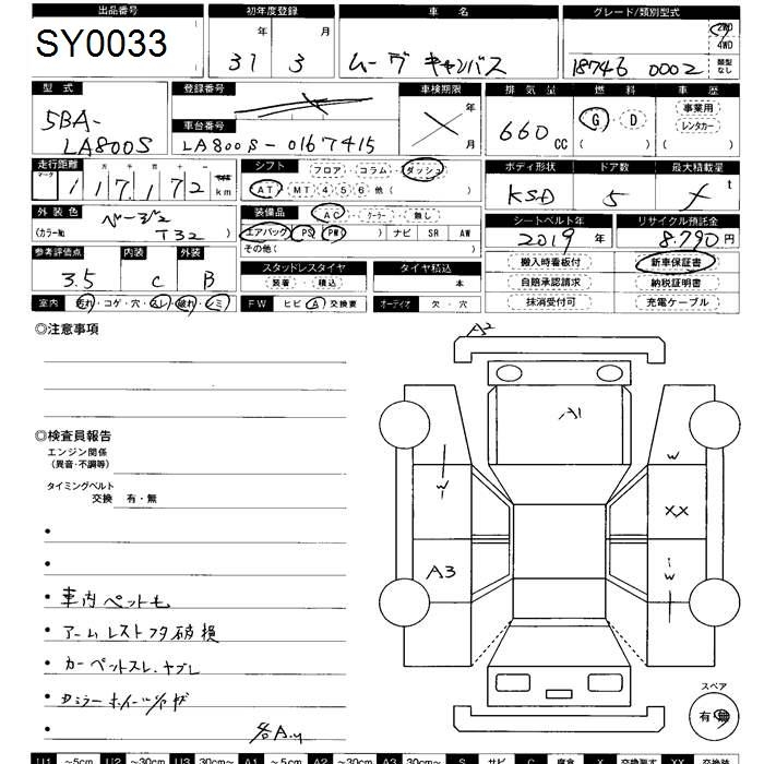 DAIHATSU MOVE CANBUS
