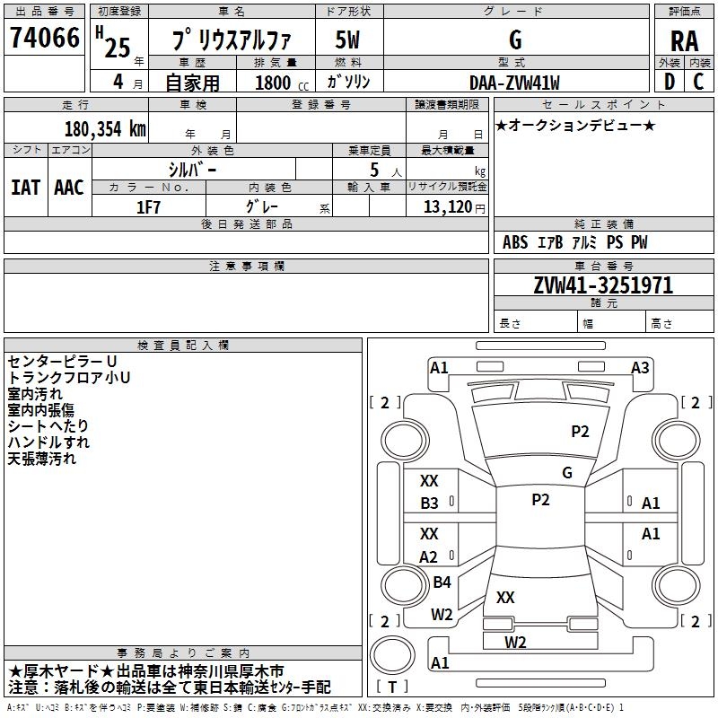 TOYOTA PRIUS ALPHA