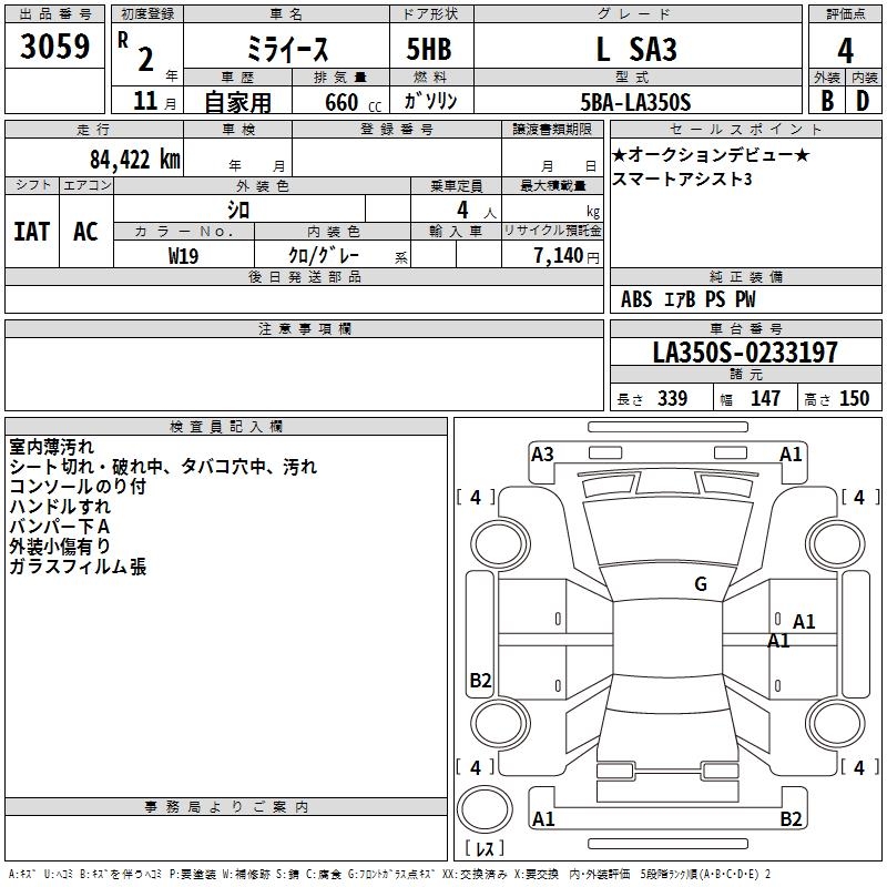 DAIHATSU MIRA E:S