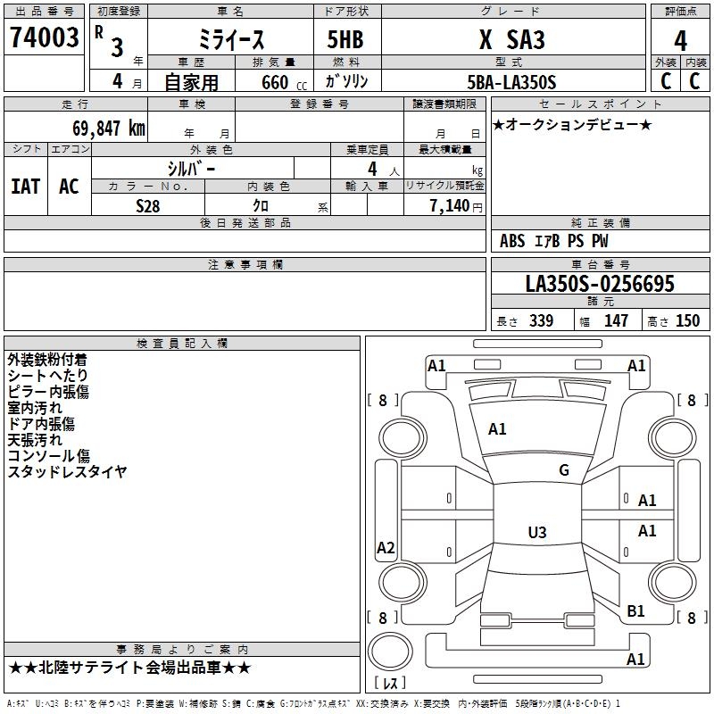 DAIHATSU MIRA E:S
