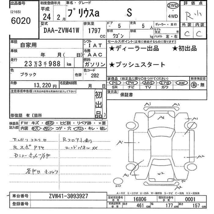 TOYOTA PRIUS ALPHA