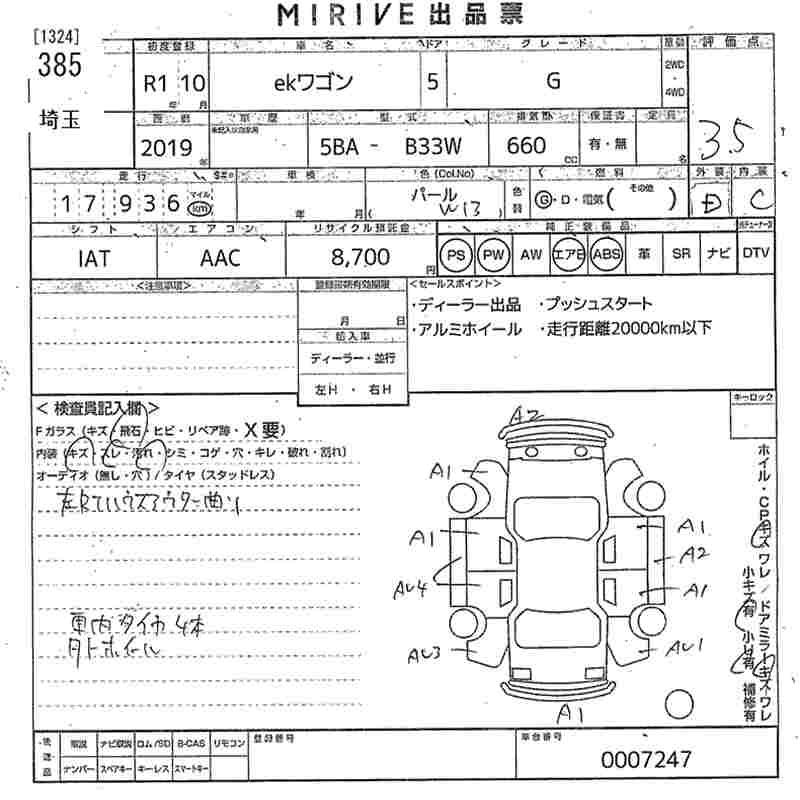 MITSUBISHI EK WAGON