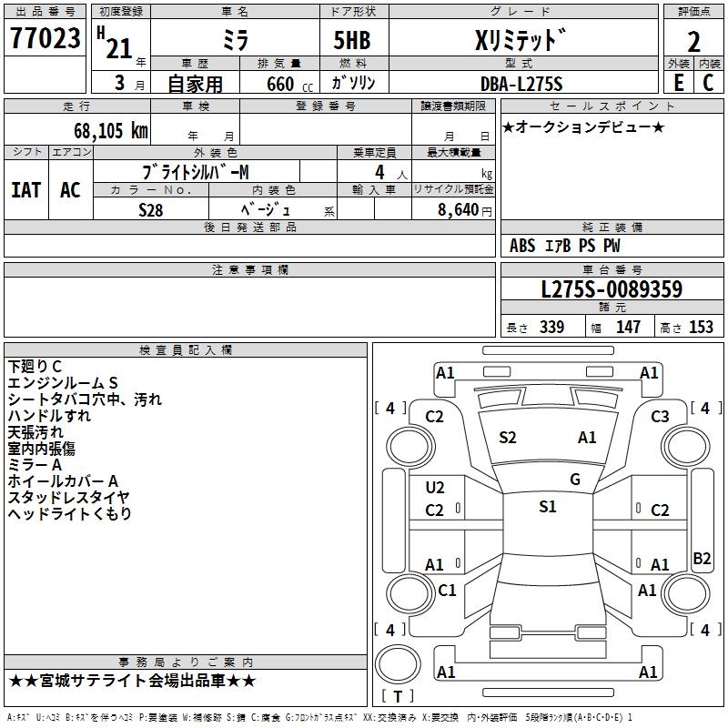 DAIHATSU MIRA