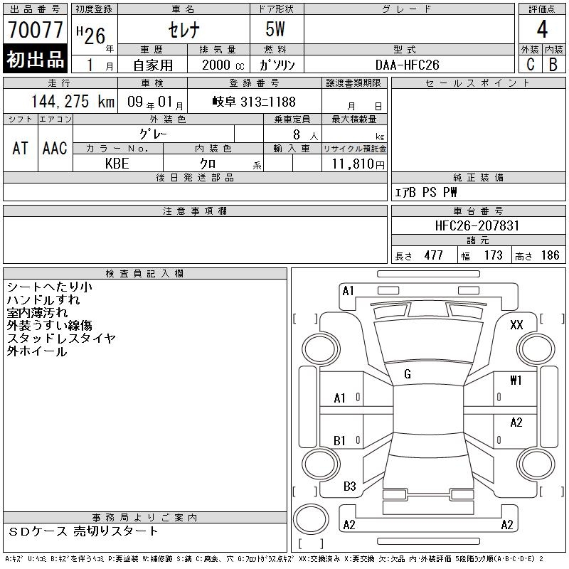 NISSAN SERENA