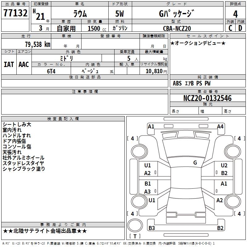 TOYOTA RAUM