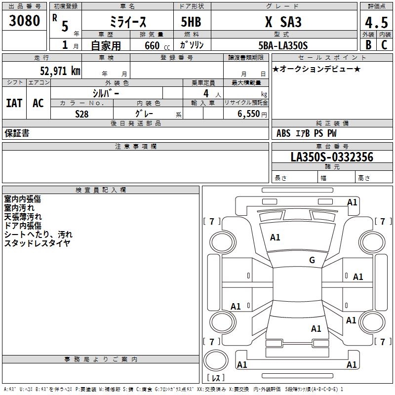 DAIHATSU MIRA E:S