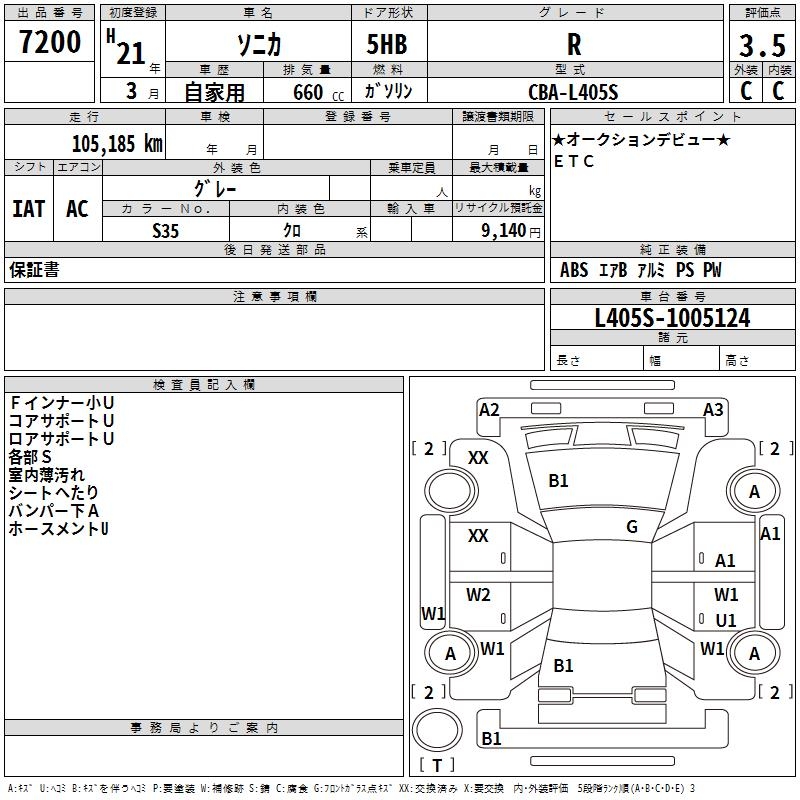 DAIHATSU SONICA