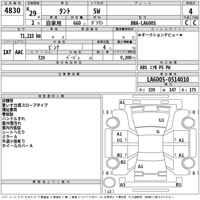 DAIHATSU TANTO